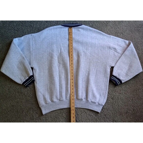 Vintage 90s Bar Harbor Maine Crew Neck Sweatshirt 2X Gray Jerzees - Picture 5 of 5